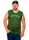 Decoy - Regata Machão Fitness Masculina Vermelho - variação: Verde
