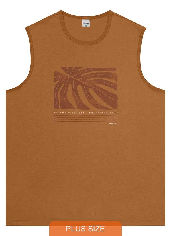 Malwee - Regata Marrom Atlantic Forest Malwee Plus