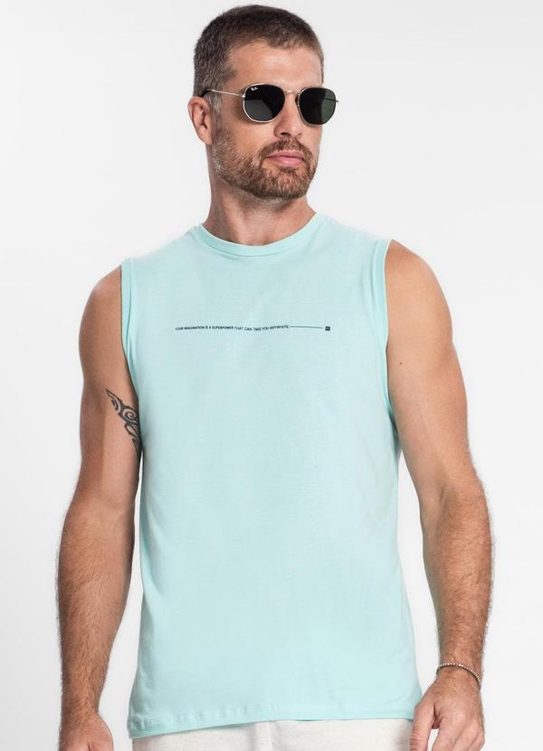 Diametro - Regata Masculina Azul