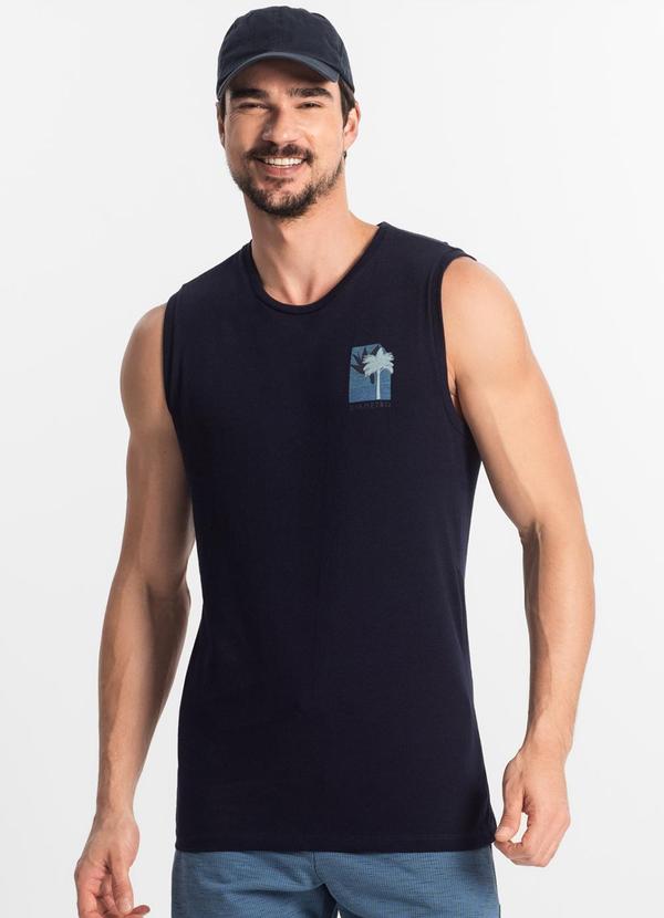 Diametro - Regata Masculina Azul
