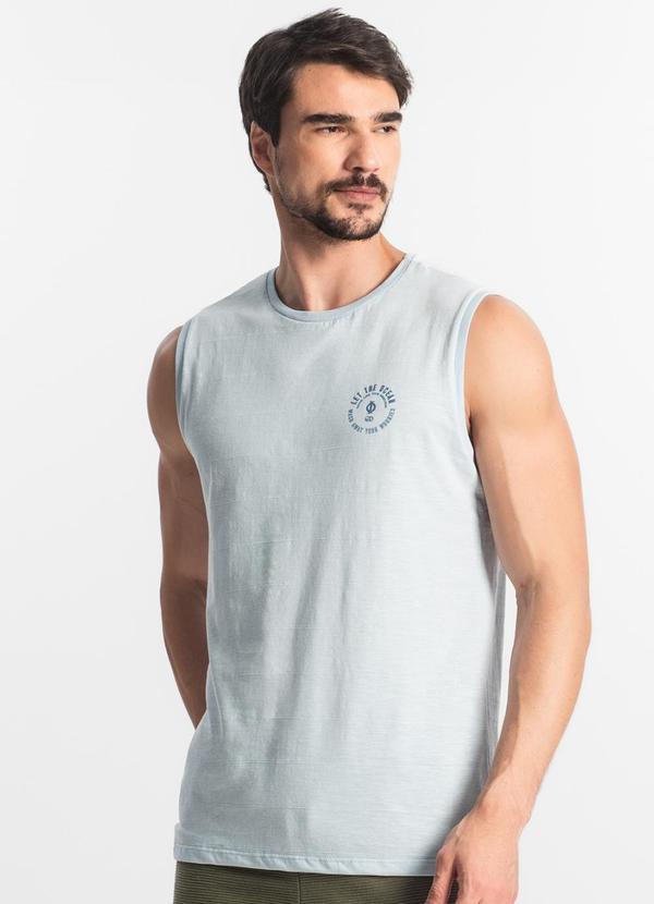 Diametro - Regata Masculina Azul