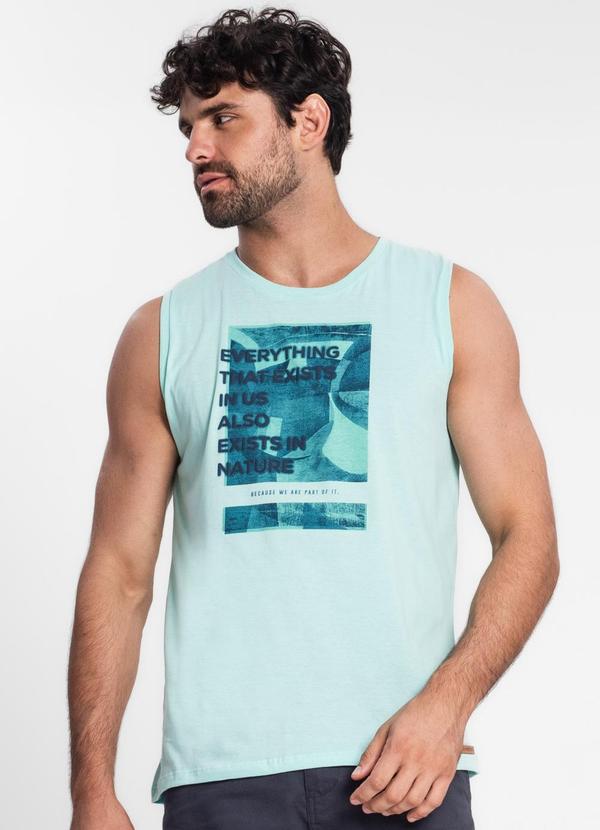 Diametro - Regata Masculina Azul