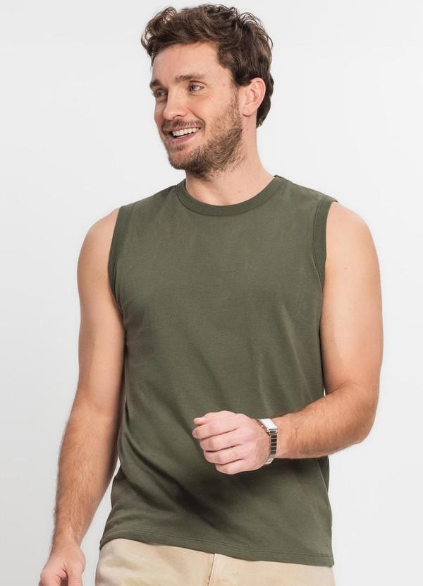 Rovitex - Regata Masculina Básica Verde 1