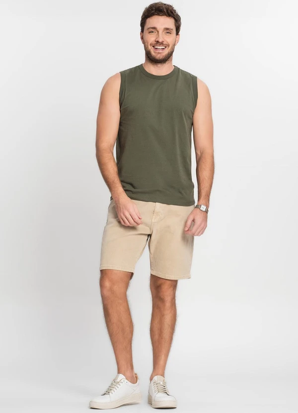 Rovitex - Regata Masculina Básica Verde 3