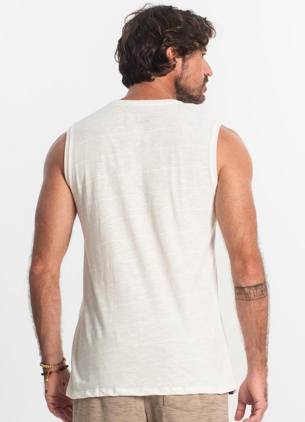 Diametro - Regata Masculina Bege 2