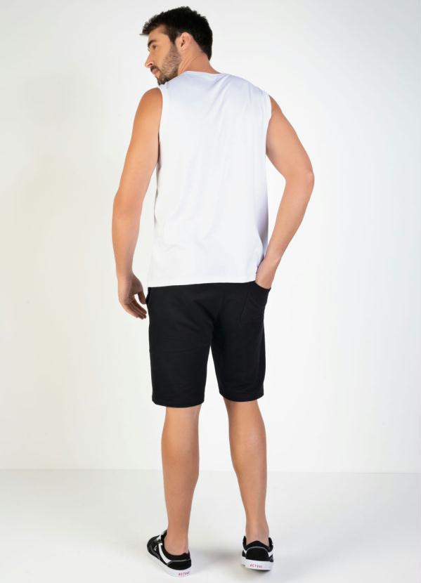 Basicamente - Regata Masculina Branca 4