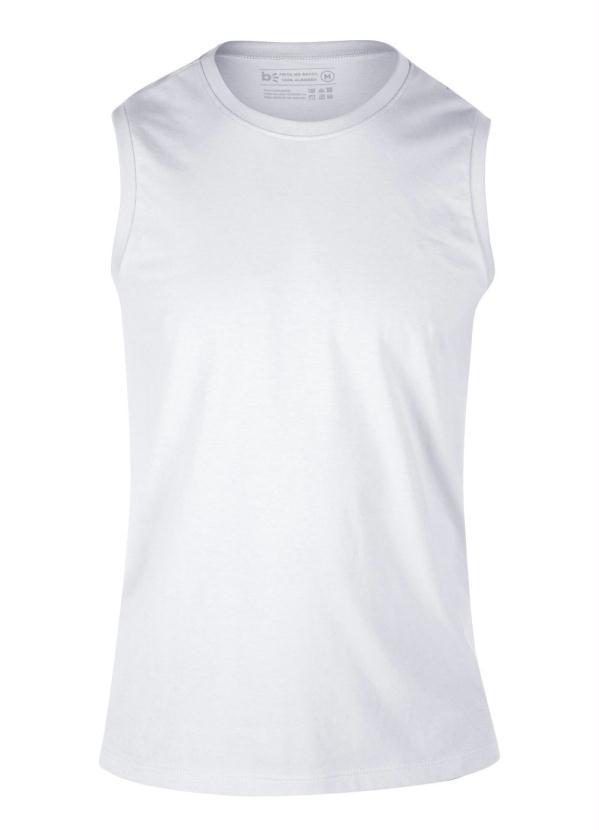 Basicamente - Regata Masculina Branca 5