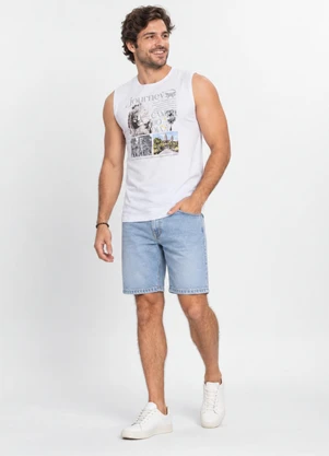 Rovitex - Regata Masculina Branco - ROVITEX