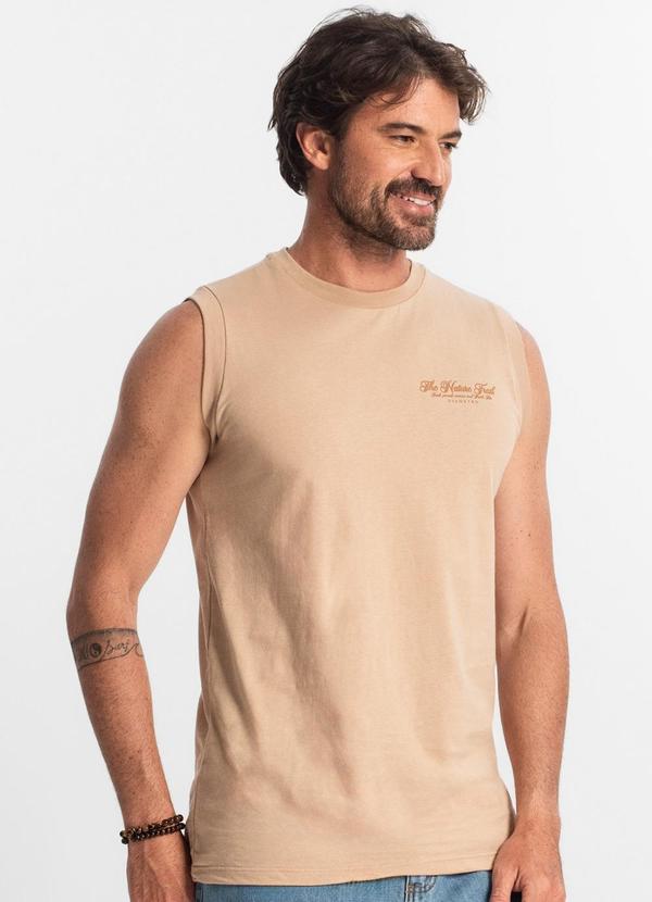 Diametro - Regata Masculina Marrom 4