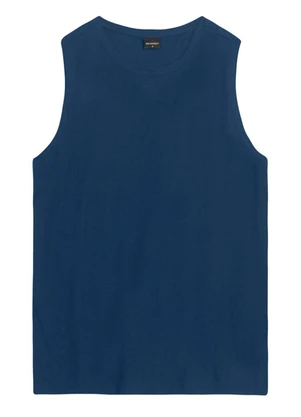 Essendi - Regata Masculina em Malha Azul - ESSENDI