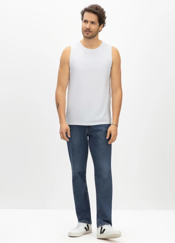 Essendi - Regata Masculina em Malha Branco