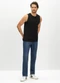 Essendi - Regata Masculina em Malha Azul - variação: Preto