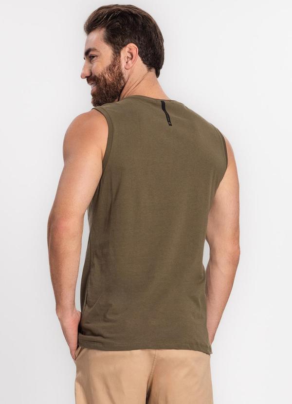 Diametro - Regata Masculina em Meia Malha Verde 2