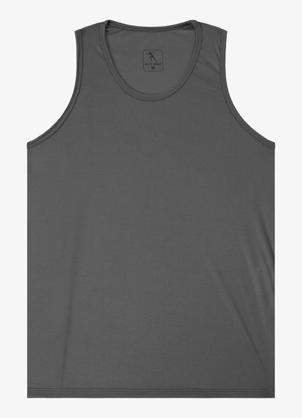 Rovitex - Regata Masculina Esportiva Dry Fit Shift Cinza 1