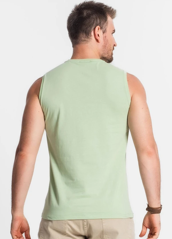 Diametro - Regata Masculina Estampada Verde 4