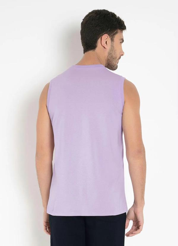 Basicamente - Regata Masculina Lilás 2