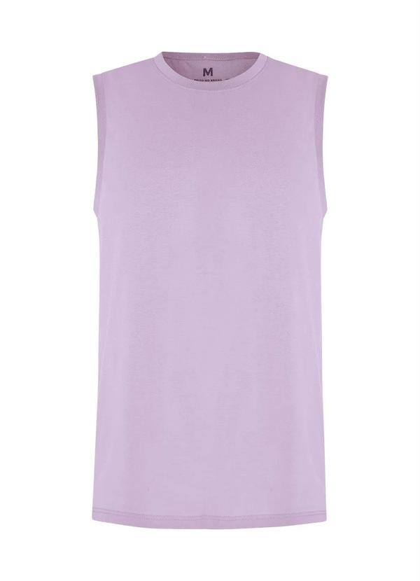 Basicamente - Regata Masculina Lilás 5