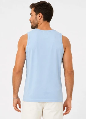 Diametro - Regata Masculina Meia Malha Azul - DIAMETRO
