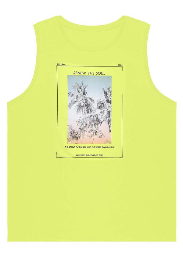 Rovitex - Regata Masculina Amarelo