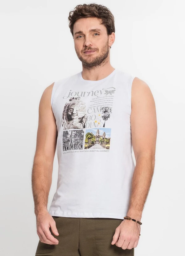 Rovitex - Regata Masculina Branco 3