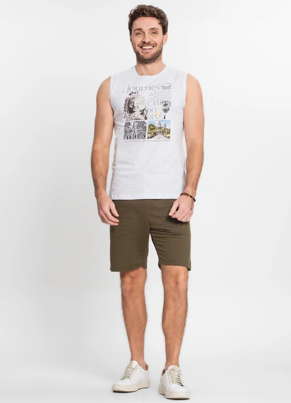 Rovitex - Regata Masculina Branco 4