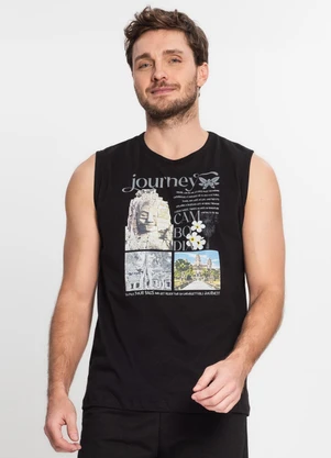 Rovitex - Regata Masculina Preto - ROVITEX