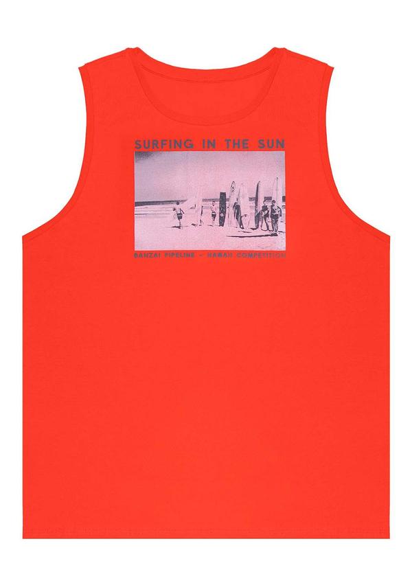 Rovitex - Regata Masculina Rovitex Vermelho