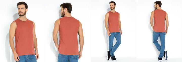 Regata Masculina Telha