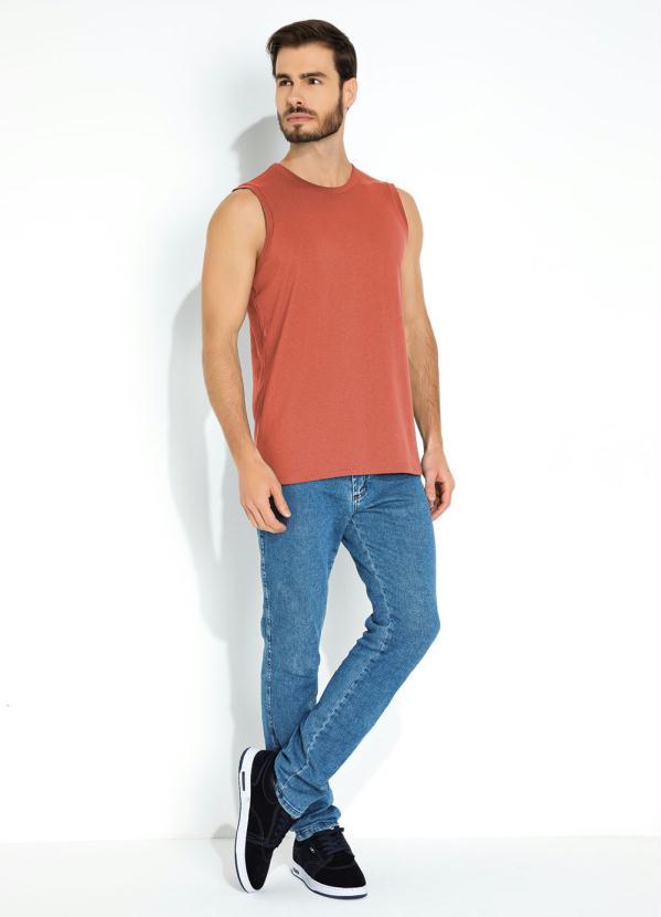 Basicamente - Regata Masculina Telha 3