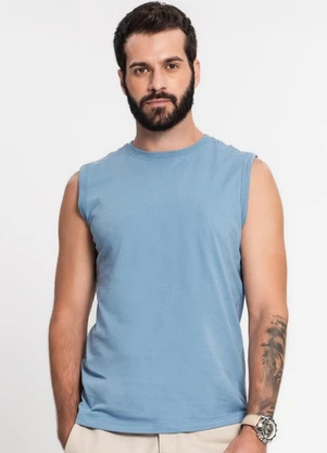 Rovitex - Regata Meia Malha Básica Masculina Kohmar Azul - ROVITEX