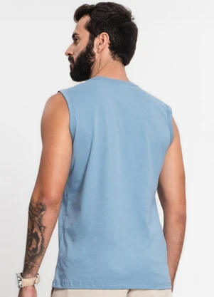 Rovitex - Regata Meia Malha Básica Masculina Kohmar Azul - ROVITEX