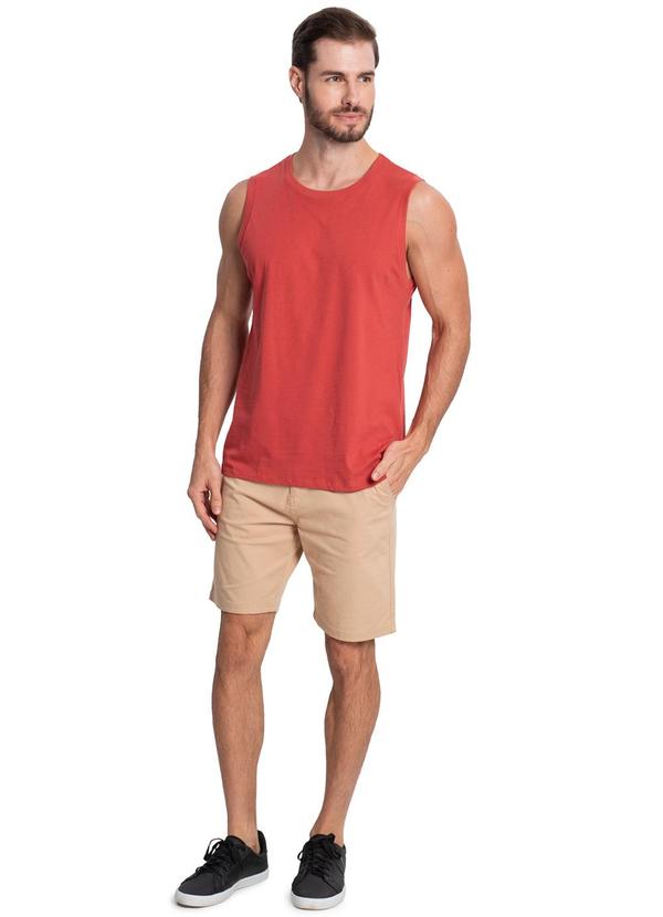 Diametro - Regata Meia Malha Masculina Marrom 3