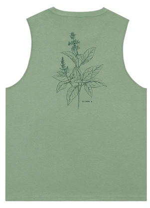 Malwee - Regata Ocimum B em Malha Linho Verde Menta - MALWEE