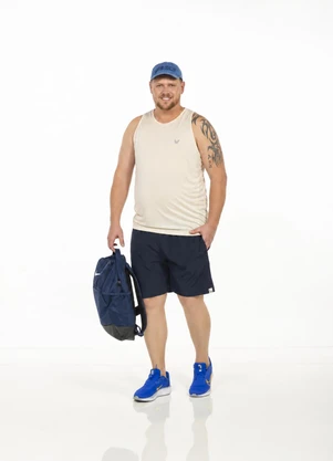 Decoy - Regata Plus Size com Estampa Bege - DECOY