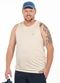 Decoy - Regata Plus Size com Estampa Marrom - variação: Cinza