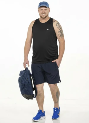 Decoy - Regata Plus Size com Estampa Preto - DECOY