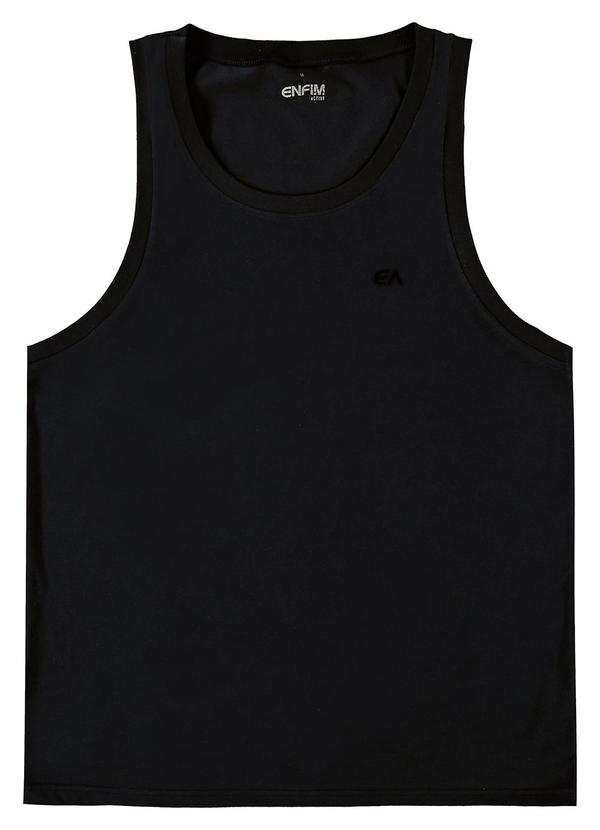 Enfim - Regata Preto Regular Anti Odor