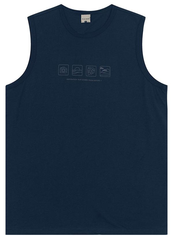 Malwee - Regata Regular Nature Azul Marinho