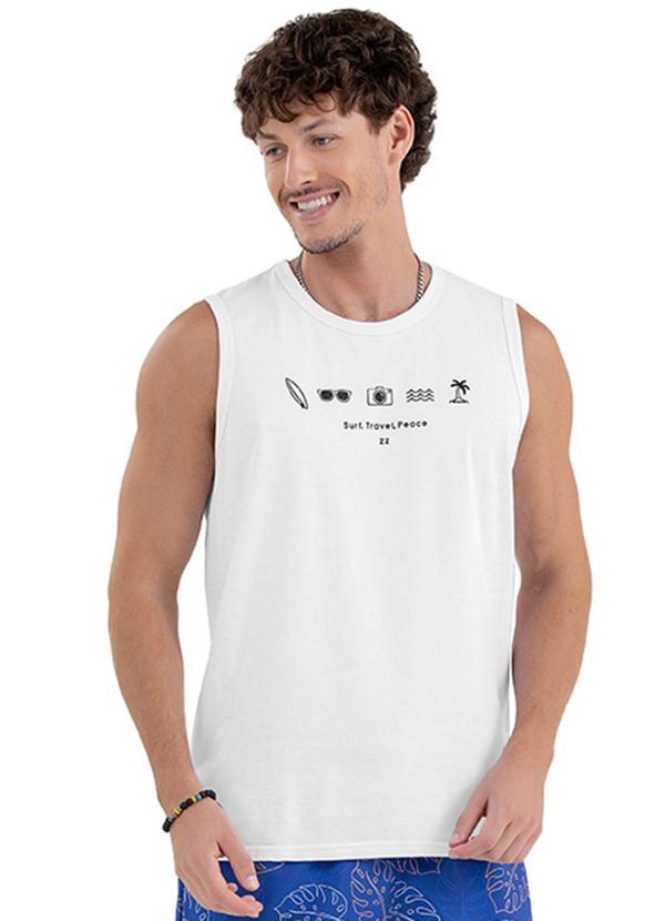Rezzato - Regata Summer & Travel Adulto Masculino Branco
