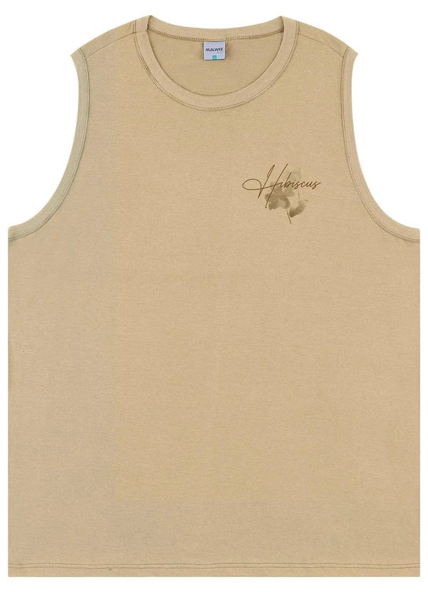 Malwee - Regata Tradicional Estampada PlusCáqui 2