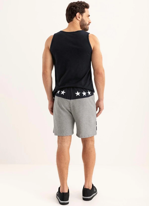 Moda Pop - Regata Básica Masculina Preta 4