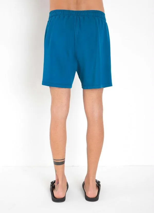 Multimarcas - Short Azul com Cós Ajustável e Bolsos 4