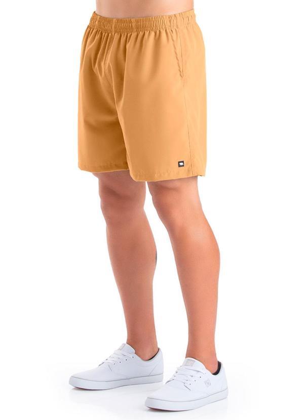 Biogás - Short Microfibra c/ Elastano Curry