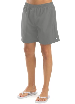 Biogás - Short Microfibra com Elastano Cinza - BIOGÁS