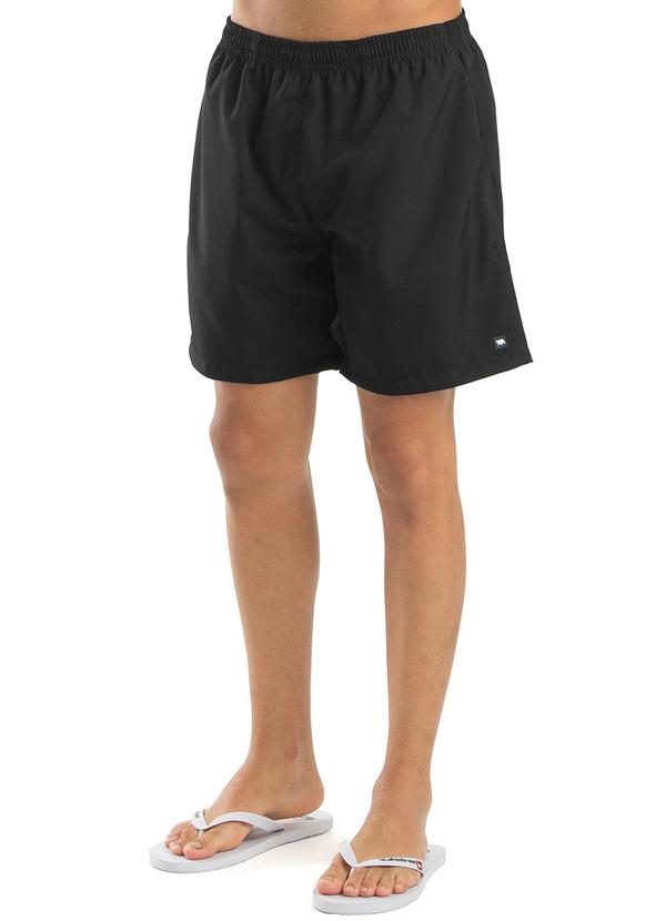 Biogás - Short Microfibra com Elastano Preto