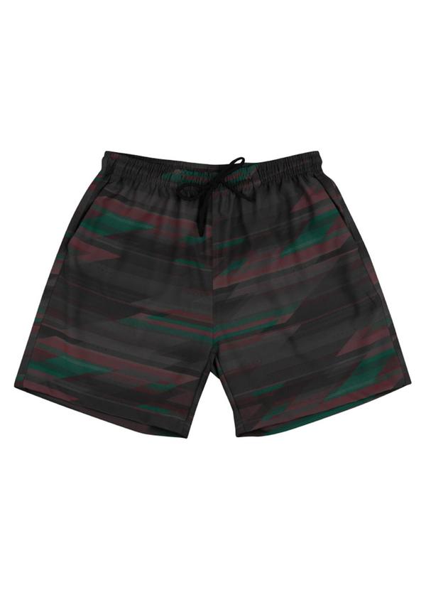 Biogás - Short Microfibra com Elastano Preto