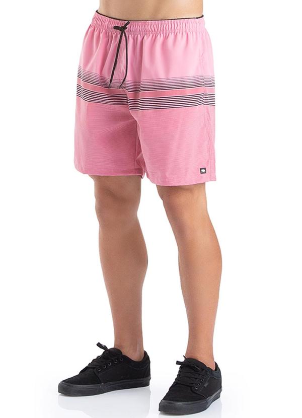 Biogás - Short Microfibra com Elastano Rosa