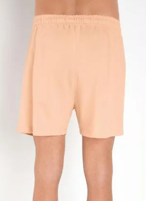 Multimarcas - Short Salmão com Cós Ajustável e Bolsos - MULTIMARCAS