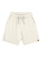 Fico - Shorts com Bolsos em Tecido com Linho Marrom - variação: Branco