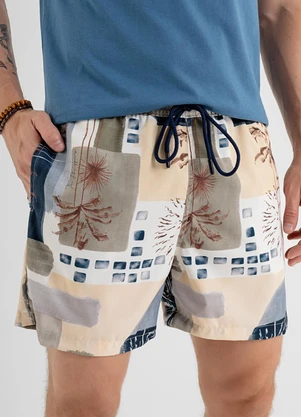 The Philippines - Shorts Masculino Microfibra Bege - THE PHILIPPINES